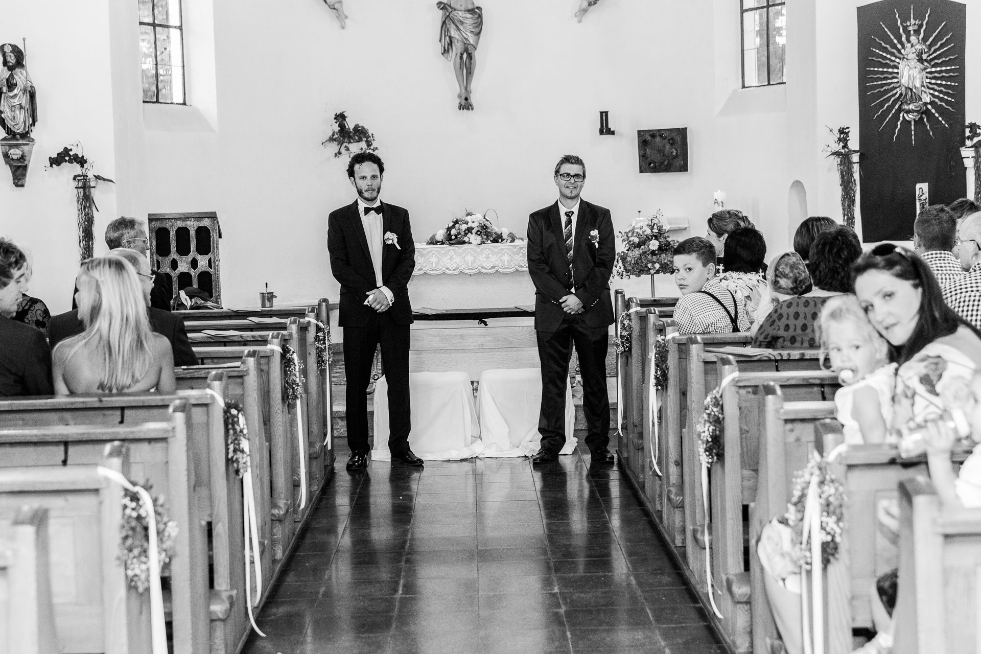Hochzeit in der Kirche Hochzeitsfotograf